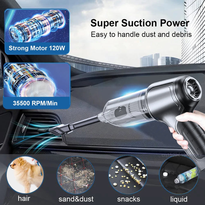 Car Vacuum Cleaner Powerful Wireless for Car