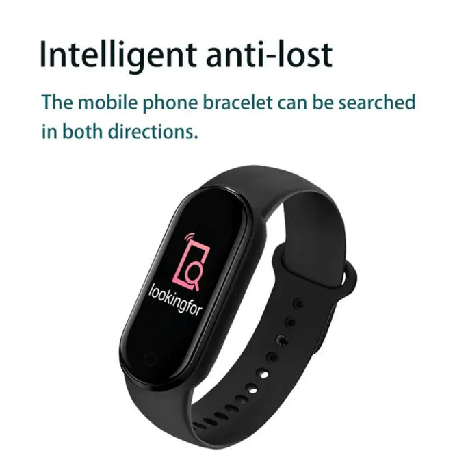 M6 Smart Watch Men Women Fitness Smart Bracelet Sports Band Heart Rate Blood Pressure Monitor
