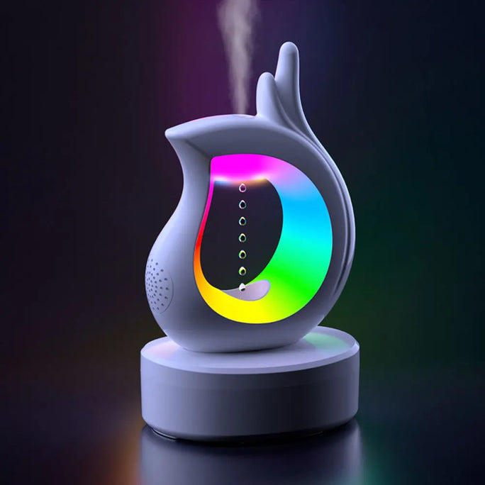 3-in-1 Anti-Gravity Air Humidifier Bluetooth Speaker Night Light 450ml