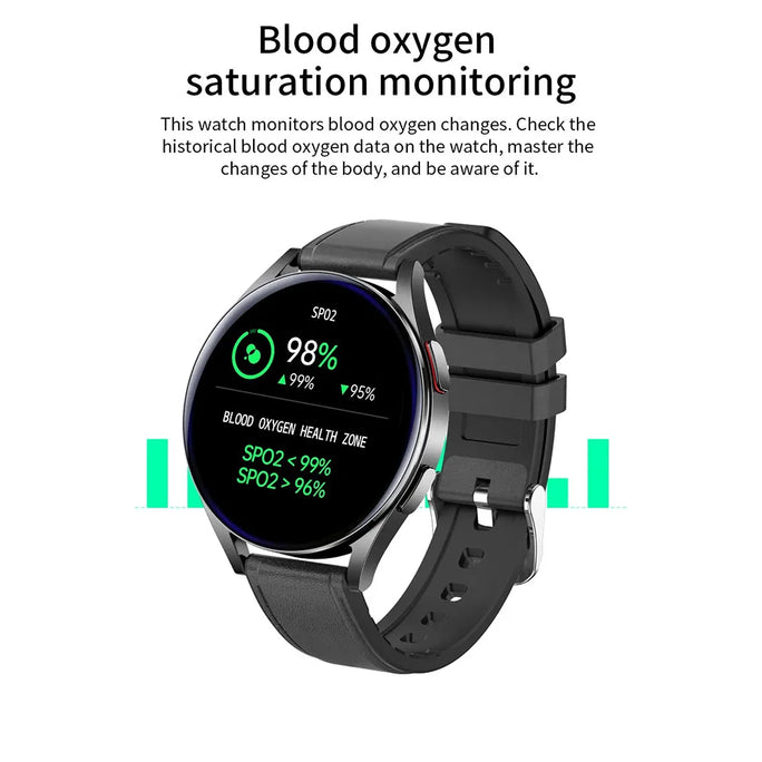 Watch 6 Business Smartwatch Men 1.32 Inch 128*160 BT Call Health Monitoring