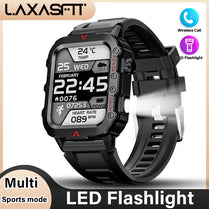 LAXASFIT 2024 New LED Men's Smartwatch BT