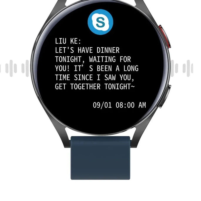 Watch 6 Business Smartwatch Men 1.32 Inch 128*160 BT Call Health Monitoring