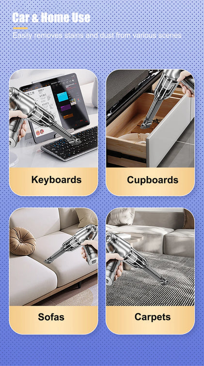 Car Vacuum Cleaner Powerful Wireless for Car