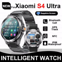 New For Xiaomi S4 Ultra Smart Watch Men AMOLED Outdoor Sports