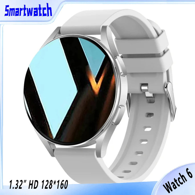 Watch 6 Business Smartwatch Men 1.32 Inch 128*160 BT Call Health Monitoring