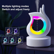 3-in-1 Anti-Gravity Air Humidifier Bluetooth Speaker Night Light 450ml