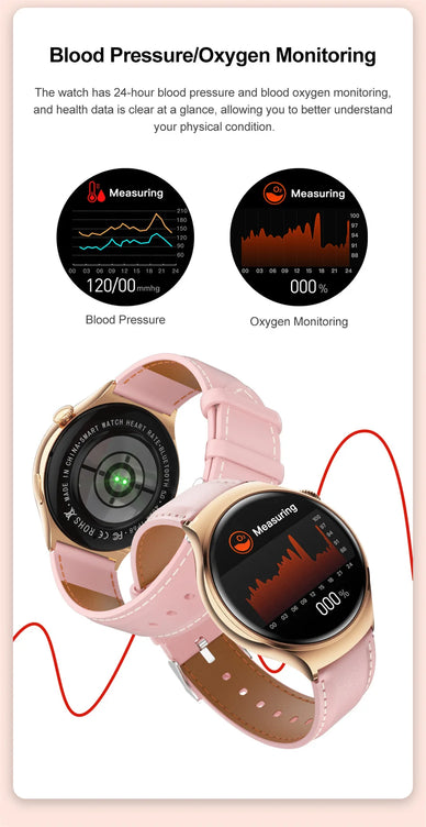 New Huawei Mini 4 NFC Smart Watch Women Men GPS Tracker 1.27inch AMOLED