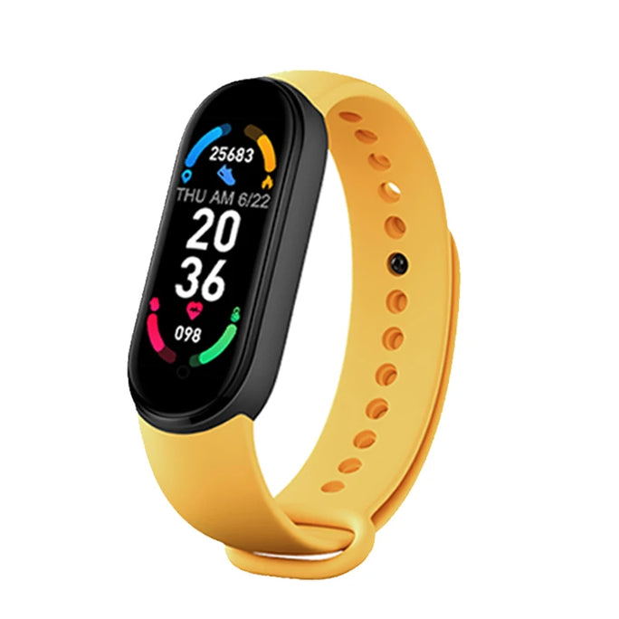 M6 Smart Watch Men Women Fitness Smart Bracelet Sports Band Heart Rate Blood Pressure Monitor