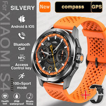 New For Xiaomi S4 Ultra Smart Watch Men AMOLED Outdoor Sports